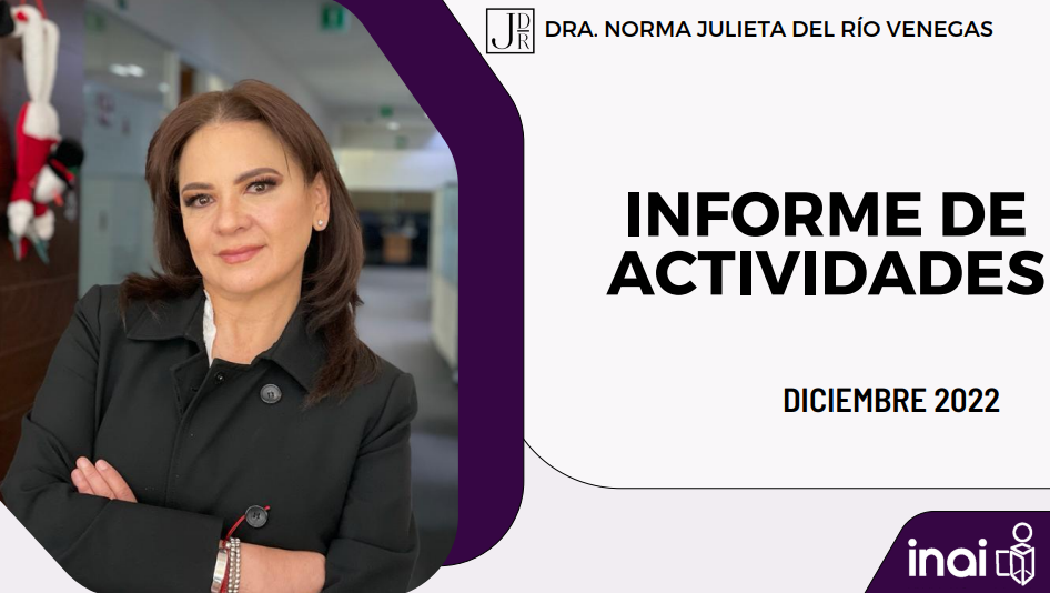 Informe de Actividades del mes de Diciembre 2022