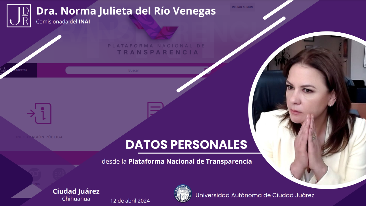 DATOS PERSONALES DESDE LA PLATAFORMA NACIONAL DE TRANSPARENCIA