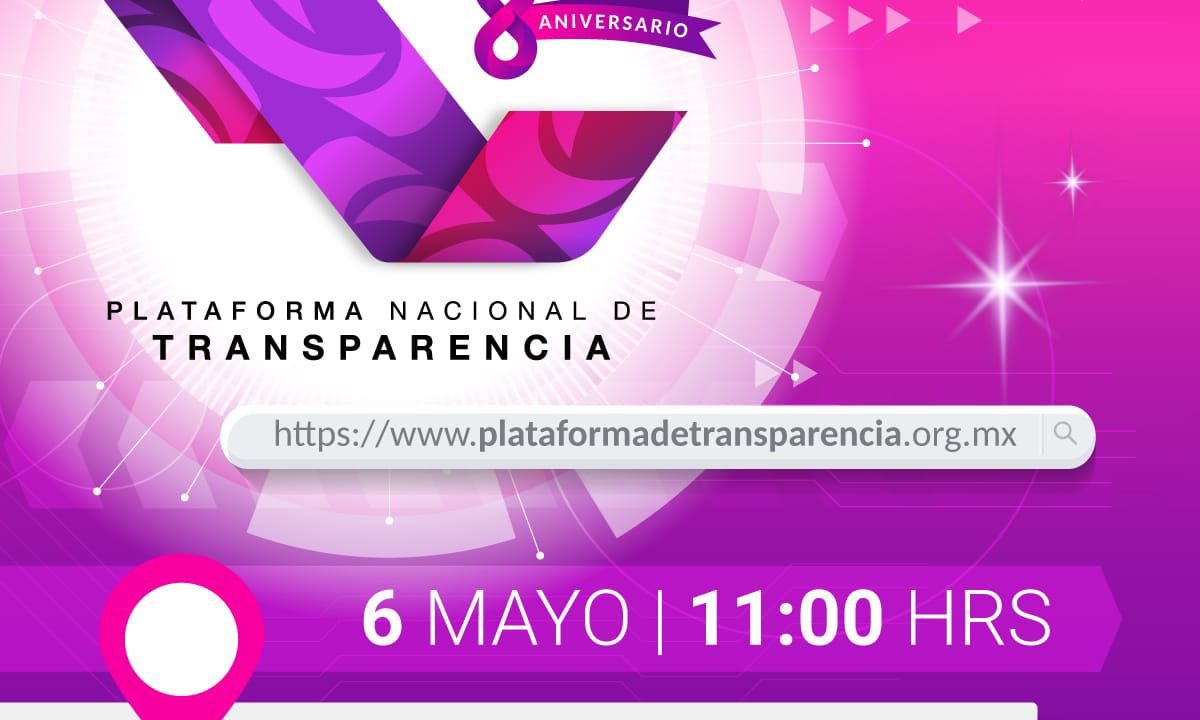 8 años de la Plataforma Nacional de Transparencia