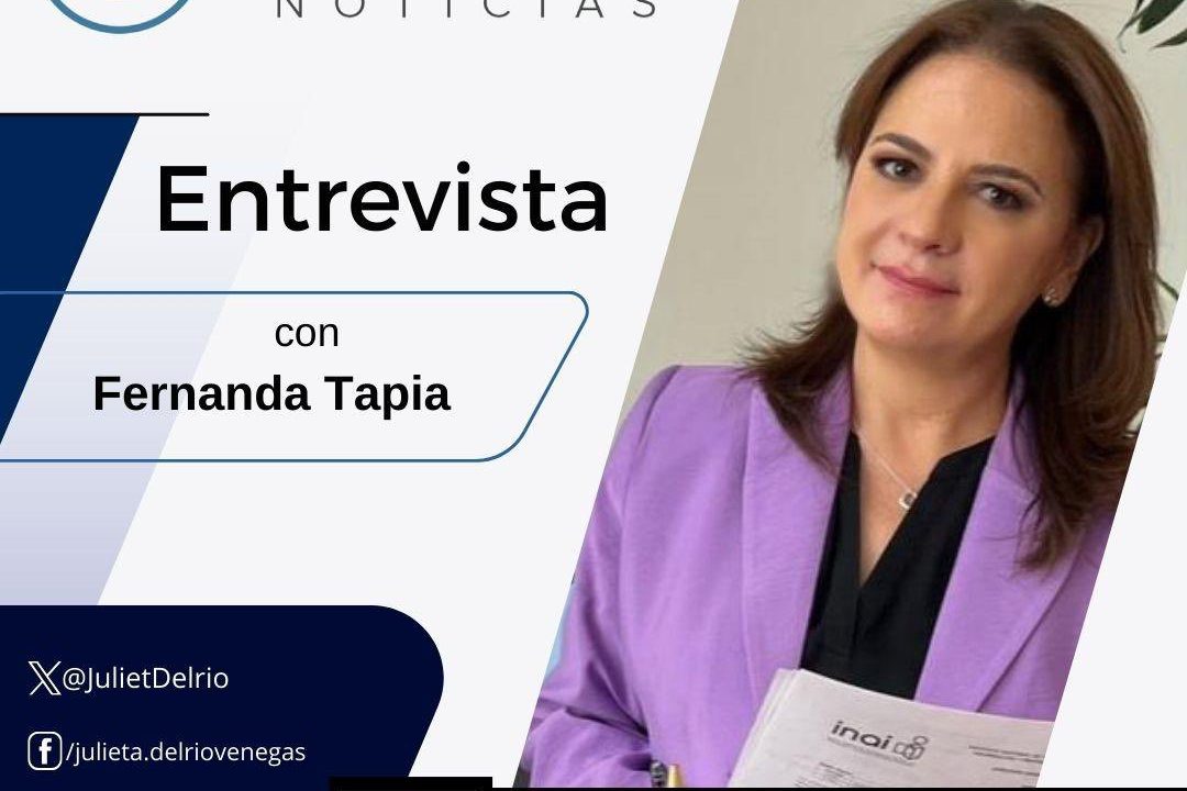 Entrevista con Fernanda Tapia