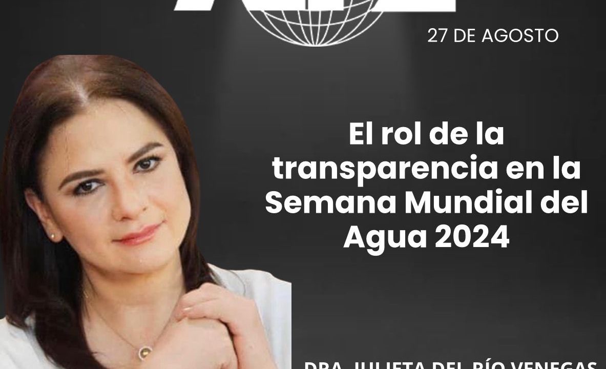 El rol de la transparencia en la Semana Mundial del Agua 2024