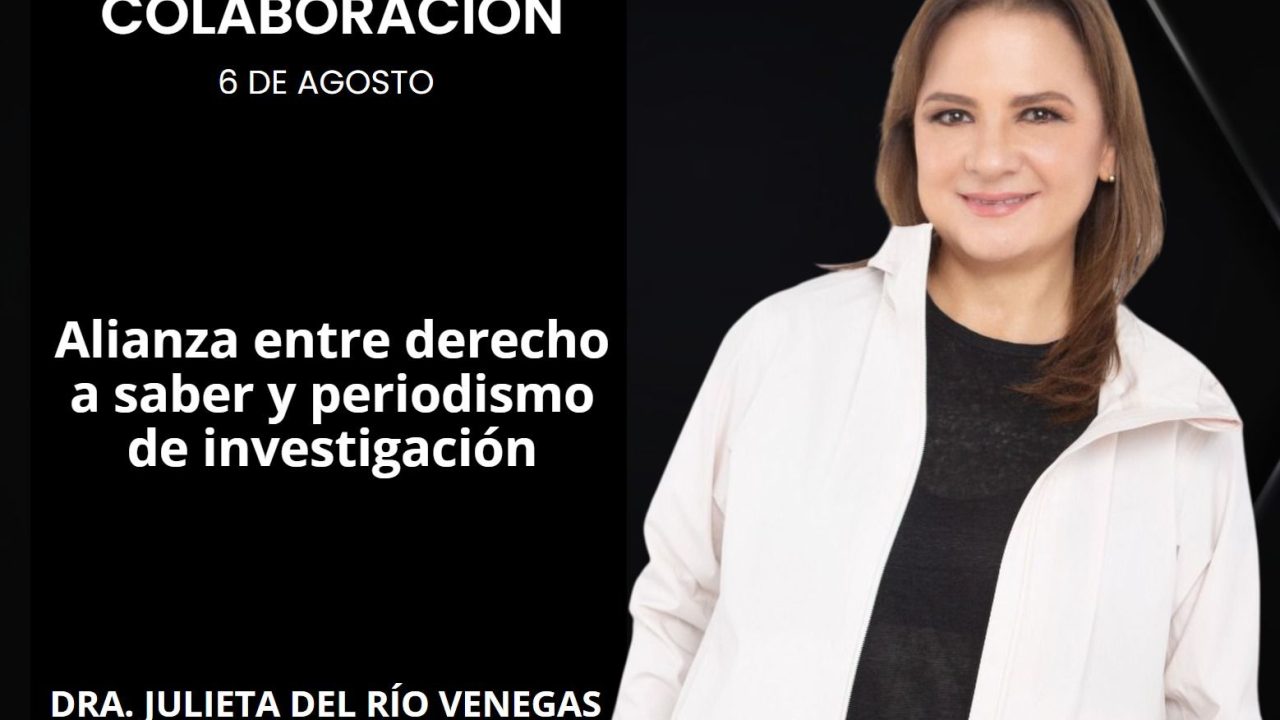 Alianza entre derecho a saber y periodismo de investigación